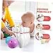 Kisangel Interactive Boys and Girls Bowling Set Boy Girl Outdoor Games Kit of Bowling Balls Pins Playset and Sports Development Toy
