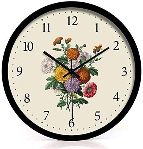 Horloge murale de chambre au style européen créatif pour intérieur raffiné