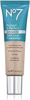 No7 Protect & Perfect Advanced All in One Foundation - COOL BEIGE