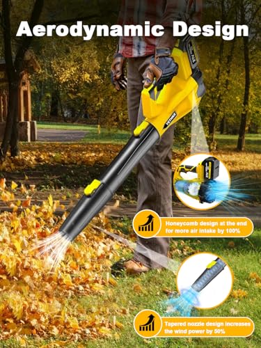 Leaf Blower Cordless, 21V Powerful Electric Blower - image 3