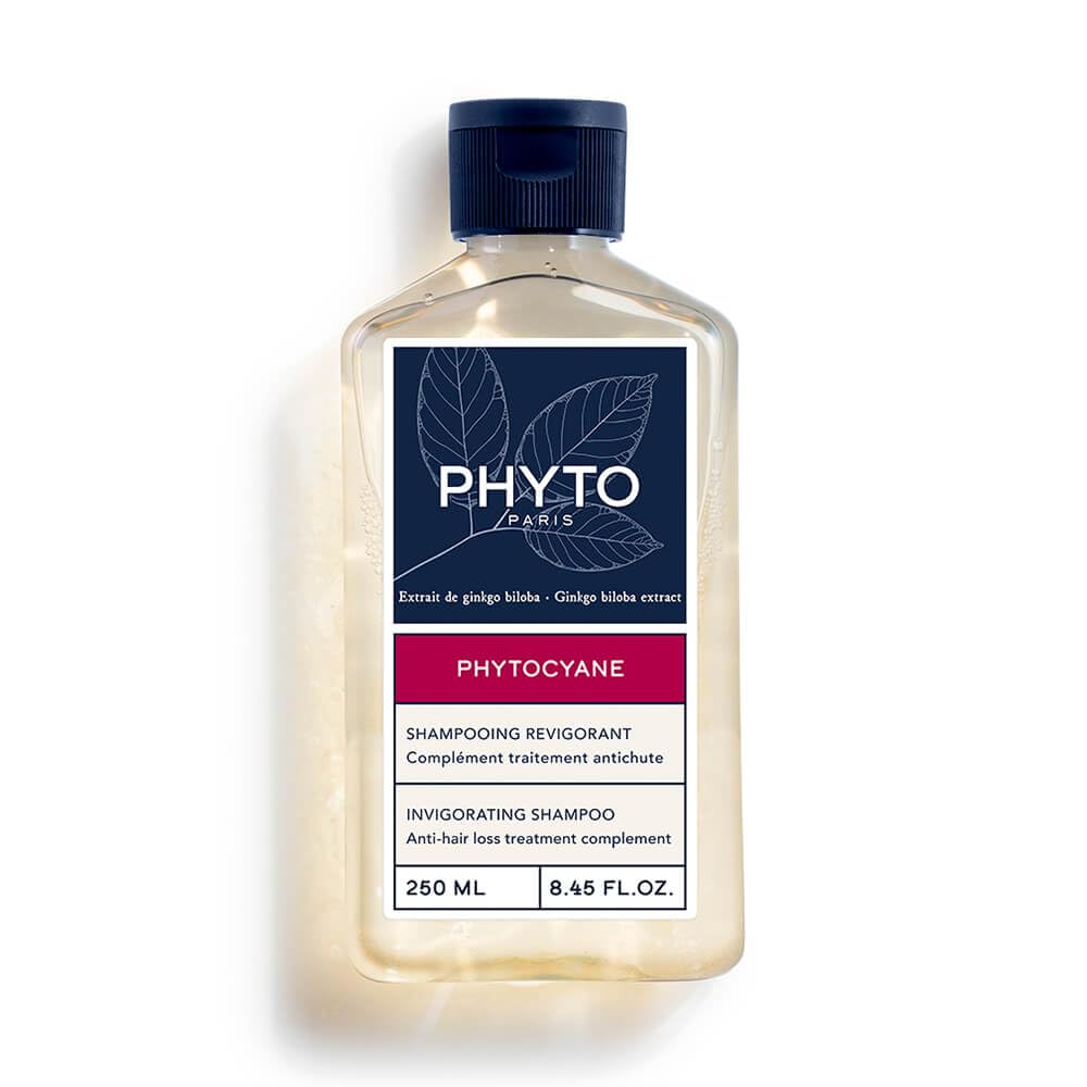PHYTO PARIS PHYTOCYANE Invigorating shampoo,250ml 8.45fl oz 81% different what posted on site
