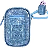 Tanmqin Glitter Phone Case Blue