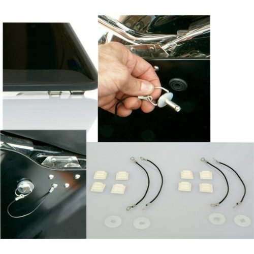 Rivco Products Bagger Budz Saddlebag Bumpers and Pin Retainer Kit BB-05