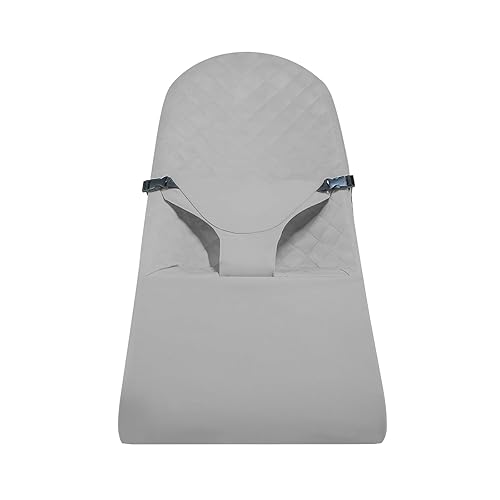 Miniatura 9 de Asiento de tela para gorila, funda de repuesto para Baby Bjorn Bouncer Bliss, suave y transpirable, lavable a máquina (rosa, solo funda)