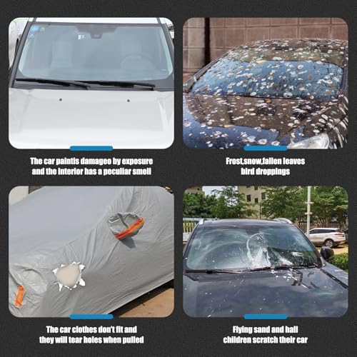Image of for INEOS Grenadier Exclusive Car Cover All Weather Waterproof, Universal in All Seasons Snowproof Rainproof Premium Car Cover Compatible with INEOS Grenadier 2020-2024(Black)