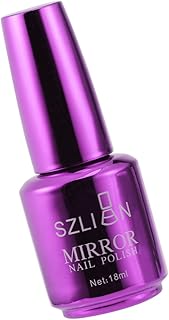 SOLUSTRE Verniz Para Unhas Esmalte Metalizado Efeito Espelhado Verniz Art (7 Violeta) Unha