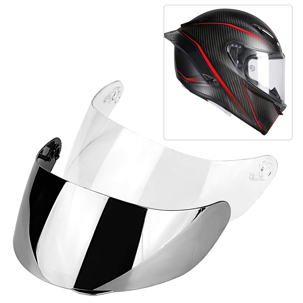 Osłona soczewki kasku, motocyklowa ochrona przed wiatrem Osłona szyby kasku na całą twarz Kompatybilna z Do AGV K1 K3 SV K5 K5-S (przezroczysta)