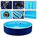 YAOBLUESEA Piscina para Perros, Plegable PVC Piscina Bañera para Gatos Animales Bebes...