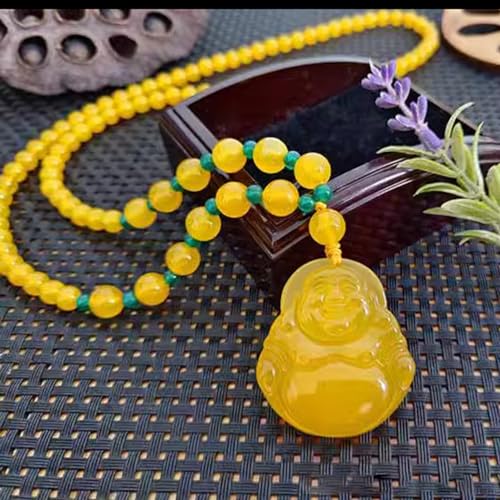 Collier en calcédoine naturelle cadeau bien-être - 3