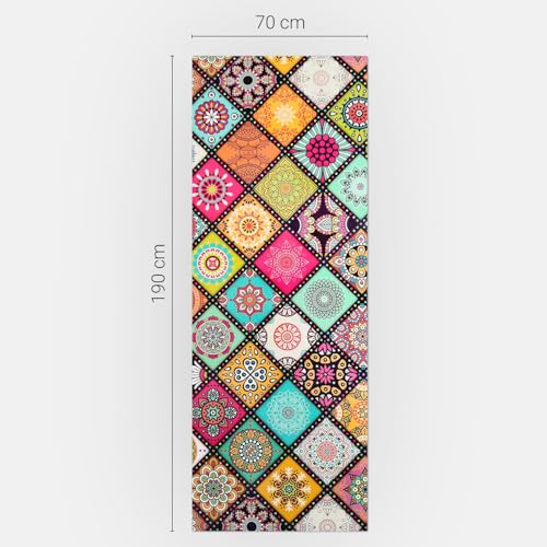 Sticker pour frigo 70x190 cm masquant rayures et défauts