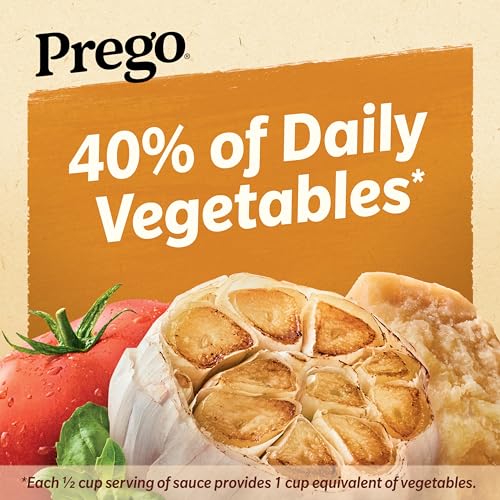 Image of Prego Pasta Italian Tomato Sauce with Roasted Garlic & Parmesan Cheese, 24 Oz, Pack of 24