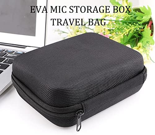 Microphone Storage Case,Protecting Storage Case Box,Hard Travel Storage Carrying Case,for Rode VideoMic Pro Plus On-Camera Microphone,Compatible with Microphones of Comparable Size