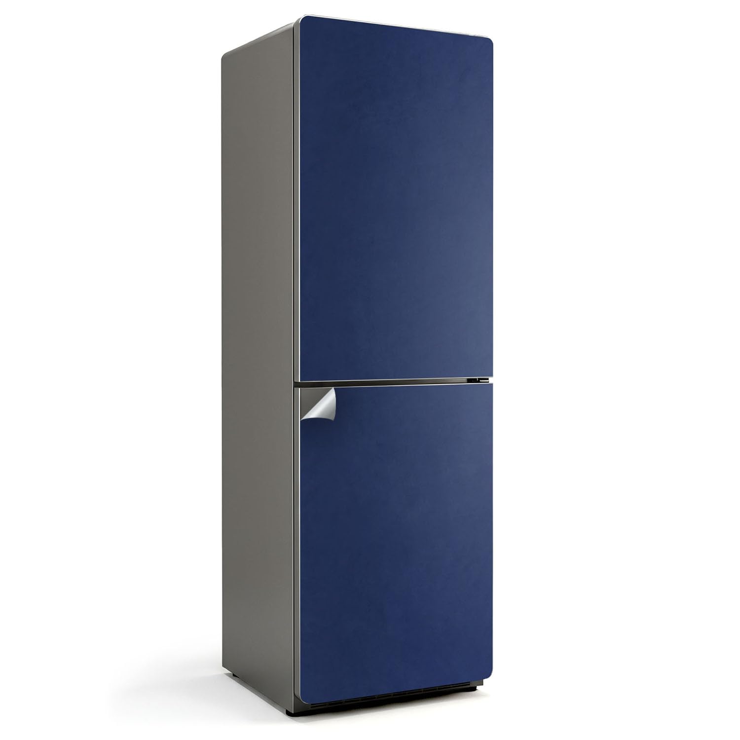 Autocollants pour frigo 60x190 cm bleu marine pour une cuisine moderne