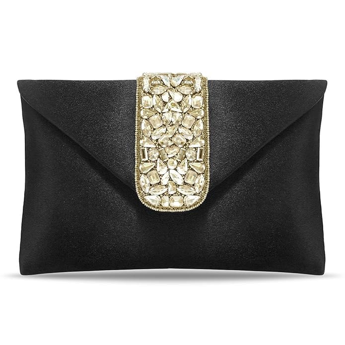 aiz bridal accessories Stylish Clutch Purses for Women - Compact and Lightweight Design, One Pockets for Convenient Storage - Ideal for Everyday Use, Travel, and Casual Outings-picture-32