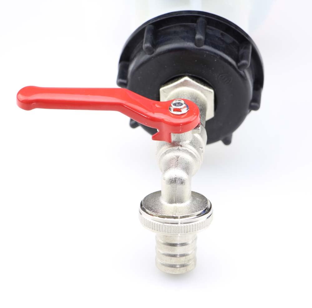 IBC adapter IBC S60x6 nasadka z zaworem wylotowym 1/2"