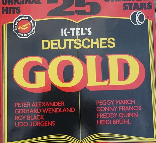 Various - K-Tel's Deutsches Gold (25 Original Hits, 25 Original Stars) - K-Tel - TG 127