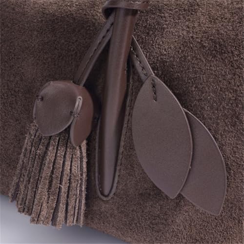 Suede Shoulder Bags for Women Retro Hobo Purse Designer Handbag Underarm Purse Tote Bag Satchel for Travel Work Vacation 20253