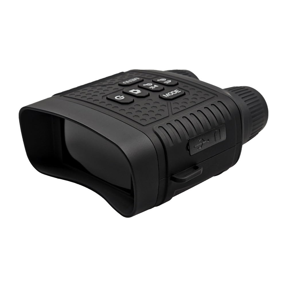 4K-Infrarot-Nachtsichtfernglas mit 10-fachem Zoom – Nachtsichtgerät für Jagd/Camping (NVG) – Wiederaufladbare Wärmebildfunktion – Elektronisches Geschenk für Männer (Ehemann/Vater)