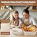 15pcs Sourdough Starter Kit, Bread Baking Supplies with 40oz Sourdough Jar, Bread Proofing Baskets, Baking Mat, Scraper, Dough Cutter ect, for Home & Bakery, Gift for Baking Lovers