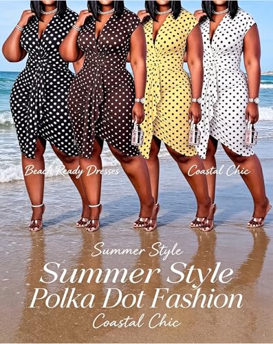Image of IyMoo Women's Sexy Plus Size Bodycon Sleeveless Drawstring Ruched Mini Club Dresses