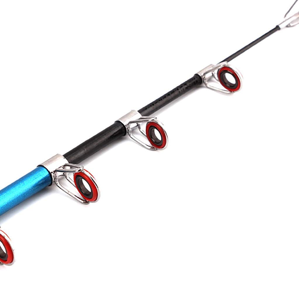Mini Super Light Duro de Fibra Carbono la Mano caña Pescar telescópica Corriente Barra Giro Polo Sea Pequeño