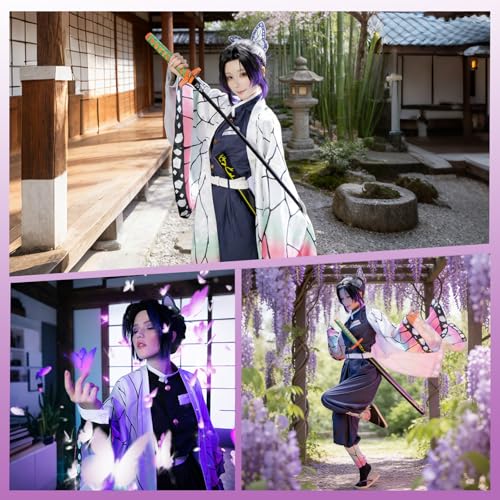 Kimono de Carnaval Coupe Ample Costume Anime Confortable et Mixte