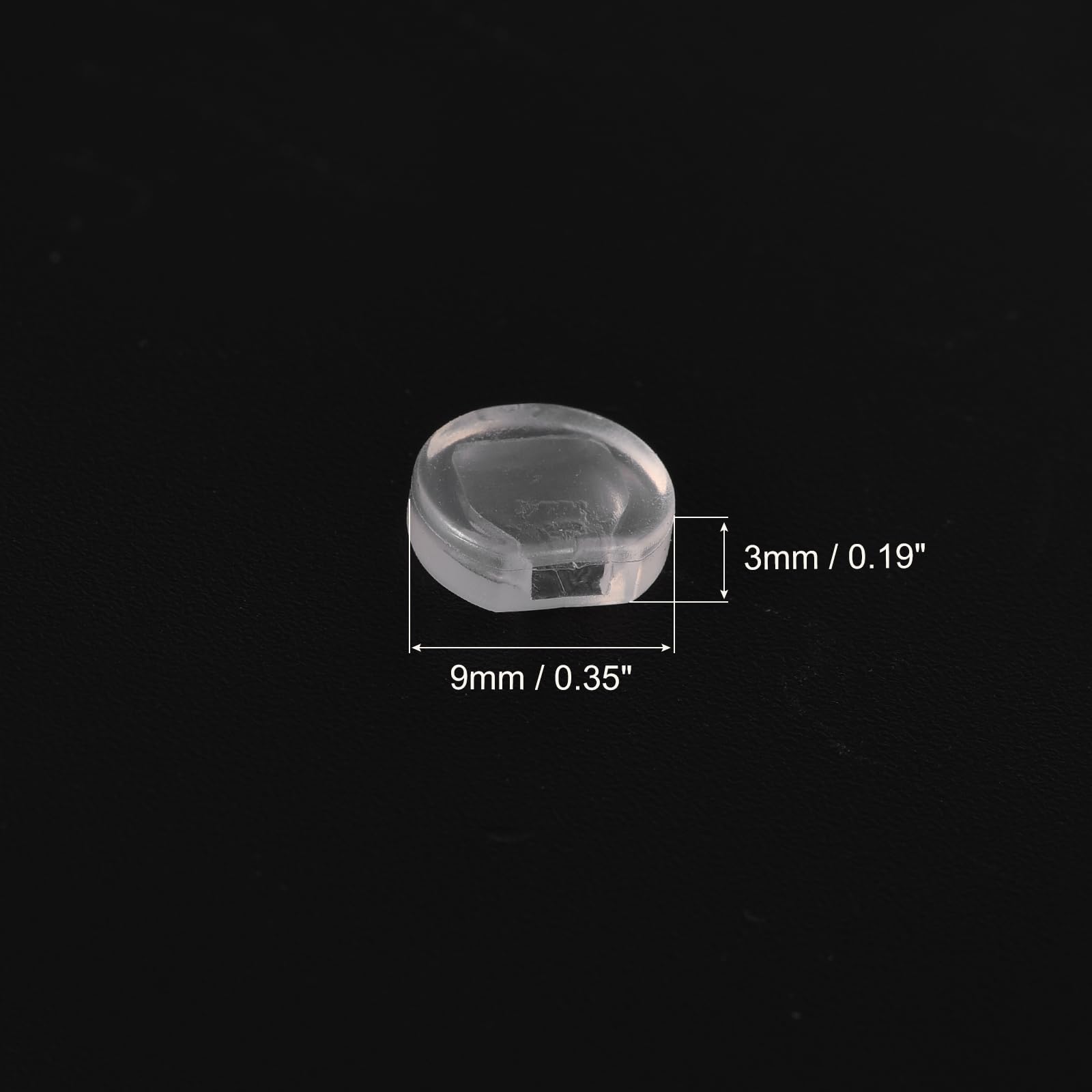 100 Poussors Slcone Pour Boucles D'orelles 4 X 4 Mm Stoppeurs Slcone Pour Crochets D