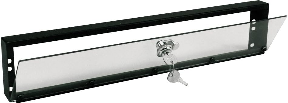 LSC2P 2 Space Locking Security Cover with Plexi Door