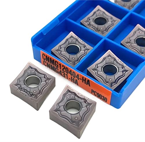 Herramienta de torneado externo CNMG120404 HA PC9030 con hoja de carburo para tornería