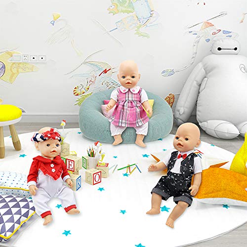 Vordas Vestiti per Bambole Reborn 45 cm, Vestiti