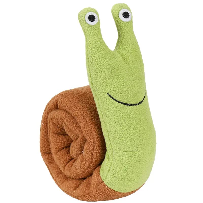 Dog Squeaky Plush Toy, Snail Squeaking Puppy Sniffing Training Toy, IQ Training, Puzzle Dog Hiding Treat Toys for Slow Feeding Chews Interactive and Exercise, Pet Supplies for Small Medium Dogs (B0BYVC4L67) Amazon Price History, Amazon Price Tracker