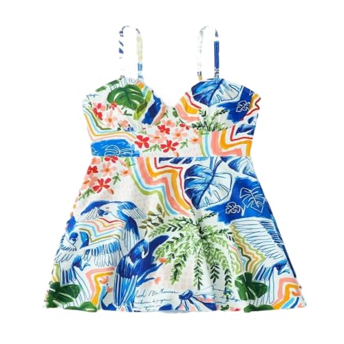 Monokini sexy imprimé maillot de bain une pièce push up