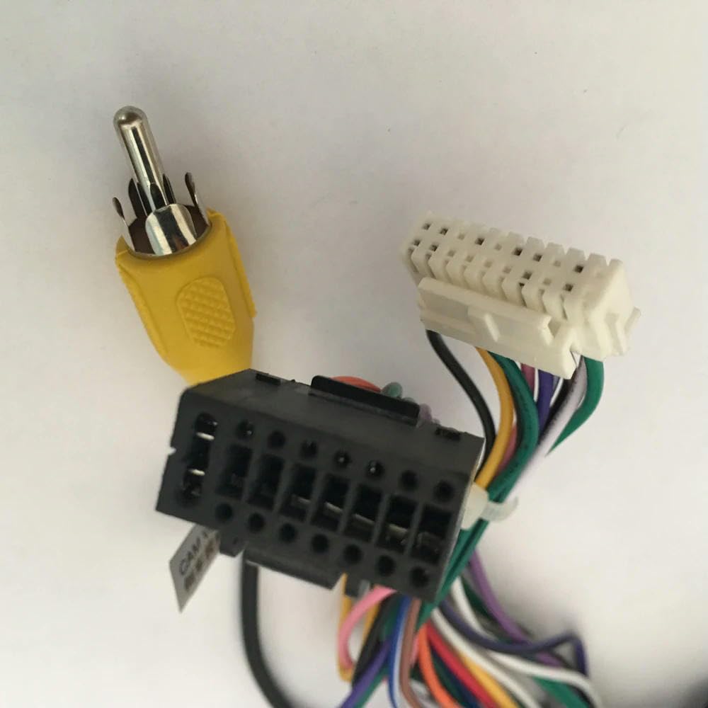 Oulesh Arnés Cableado para Zotye T600 X5, arnés de cableado del Adaptador de Radio de Coche 2 DIN