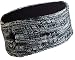 TrailHeads Women's Space Dye Knit Ponytail Headband - Black & White