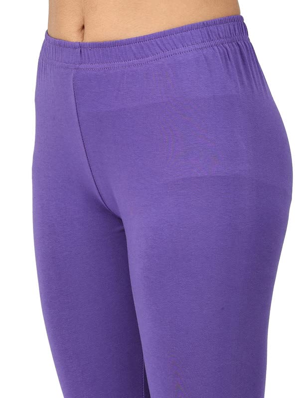Image of Robinbosky Premium Stretchable Cotton Capri Legging for Women | Suitable for Formal wear & Casual wear | High-End Elastic Makes. The Leggings Squat Proof and Durable for Travel, Yoga, & Workout.