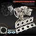 A-Premium TD04HL6 Complete Turbocharger Turbo Kit with Actuator and Gasket Compatible with Hyundai Sonata 2015-2019, Santa Fe 2019-2020, Santa Fe Sport 2017-2018 & Kia Optima, Sorento - # 9012401080