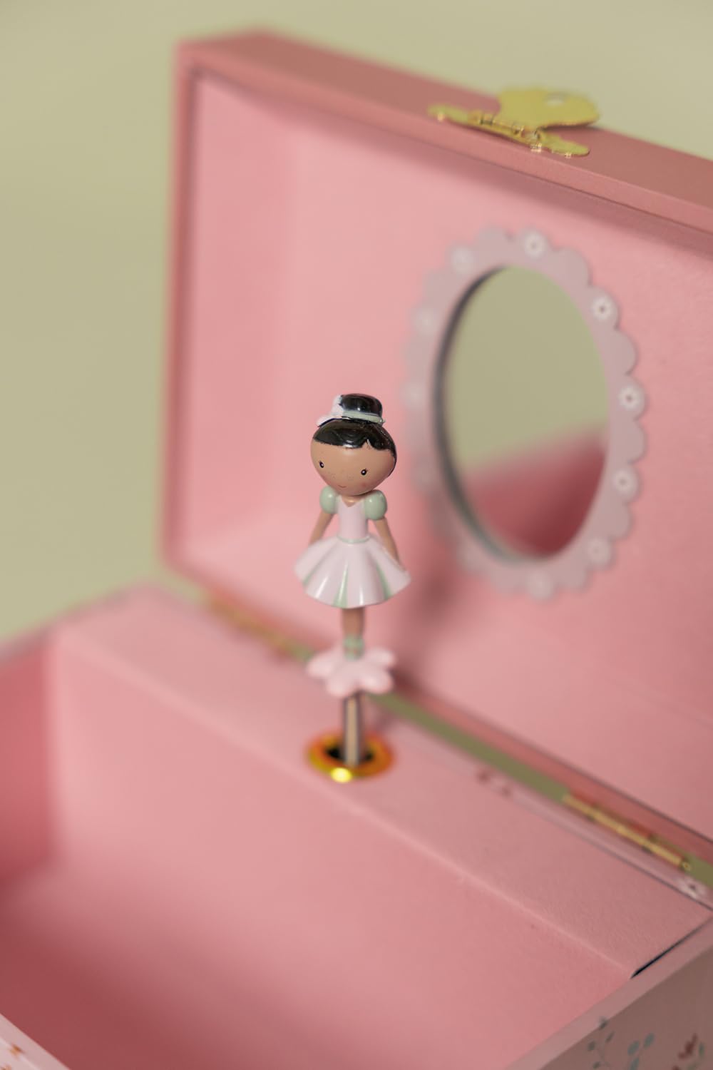 Little Dutch Joyero con Música Diseños Florales (Rosa Flores)