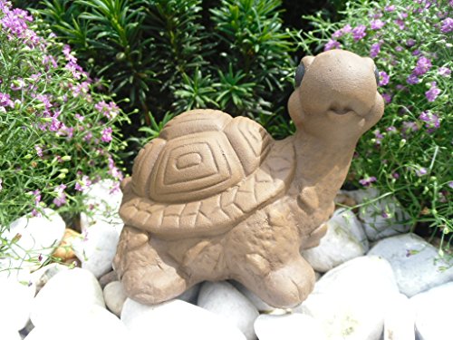STEINFIGUREN SPICKER Steinfigur Schildkröte, 112/2 Gartenfigur Steinguss Tierfigur Braun Patina STEINFIGUREN SPICKER Steinfigur Schildkröte, 112/2 Gartenfigur Steinguss Tierfigur Braun Patina