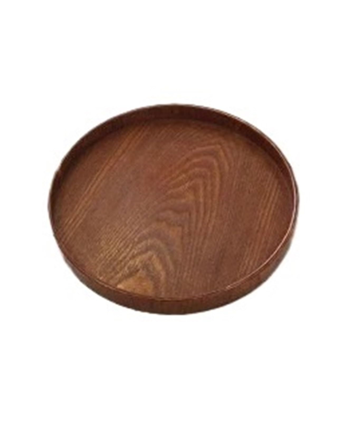 Bandeja para Mesa De Centro Bandeja Decorativa de Madera for Mesa Redonda, Bandeja, for Aperitivos, Pasteles, Organizador artículos Diversos, Plato Decorativo Escritorio(XL-30cm)