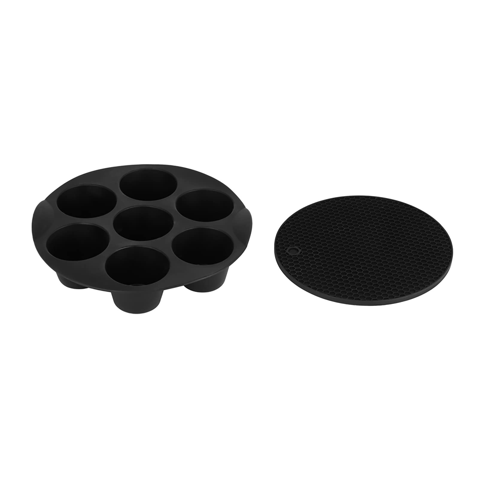 Fdit Kit di Accessori per Friggitrice Ad Aria, Parti di Sostituzione della Friggitrice per la Set in Acciaio Inossidabile di 8 per Friggitrice Ad Aria più Grande con Botti da