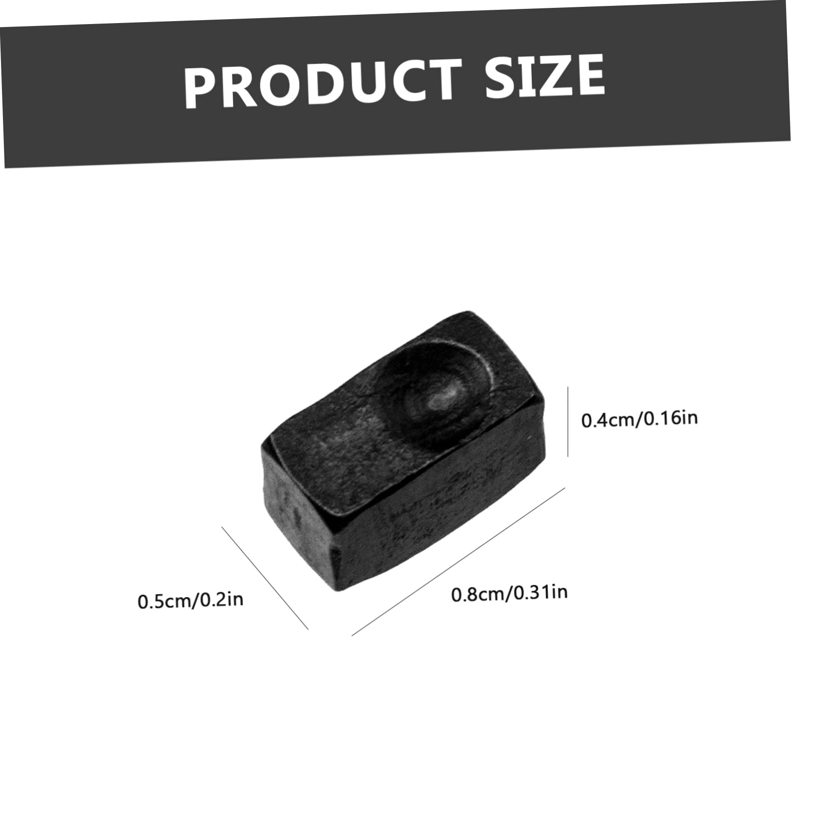 SHOWERORO Bridge Saddle for Electric Guitar Guitar Bridge Clamp 6pcs Guitar String Blocks Precision Structure Insert Blocks