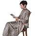 JMT Beauty Leopard Salon Cutting Cape- 54" x 60", 10 oz