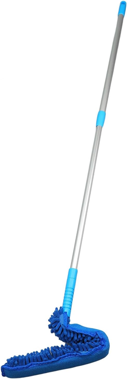 Omabeta Ceiling Fan Duster, Reusable Dust Free Versatile Remove Stains Fan Vane/Wing Cleaner for Walls