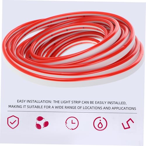 Tira Led Neon Flexible Vaguelly 12V Roja 5m miniatura 7