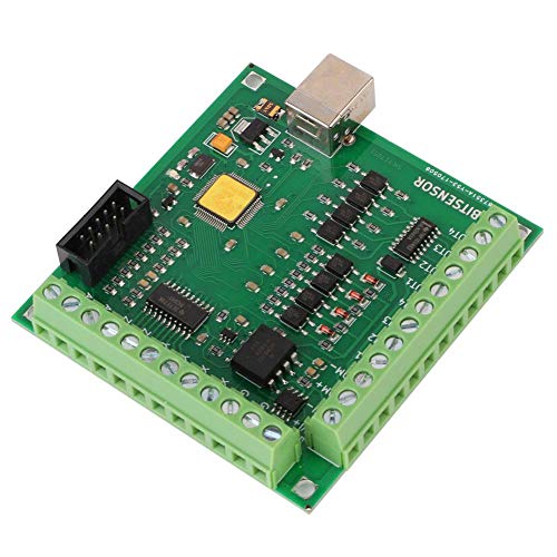 Mach3 Controller Card, 200Khz Mach3 Controller Card Board for Servo Motor CNC Engraving Machine 4 USB, CNC Milling Machine Engraving Machine Mach3 USB Interface 4 Motion Control Card 5V DC