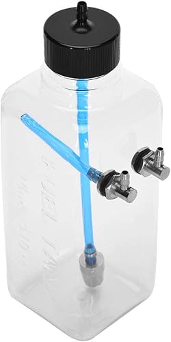 Miniatura 4 de Ejoyous Combustible de gas para motor RC, combustible de plástico transparente para avión RC control remoto, piezas de accesorios (13.9 fl oz (para