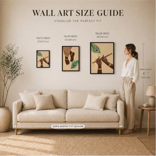 Image of Suneree Traditional Indian Wall Art - Set of 2 (ART 17, 10x13 INCHES)