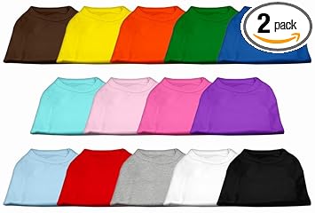 Mirage Pet Products 20-inch Plain Shirts, 3X-Large, Blue