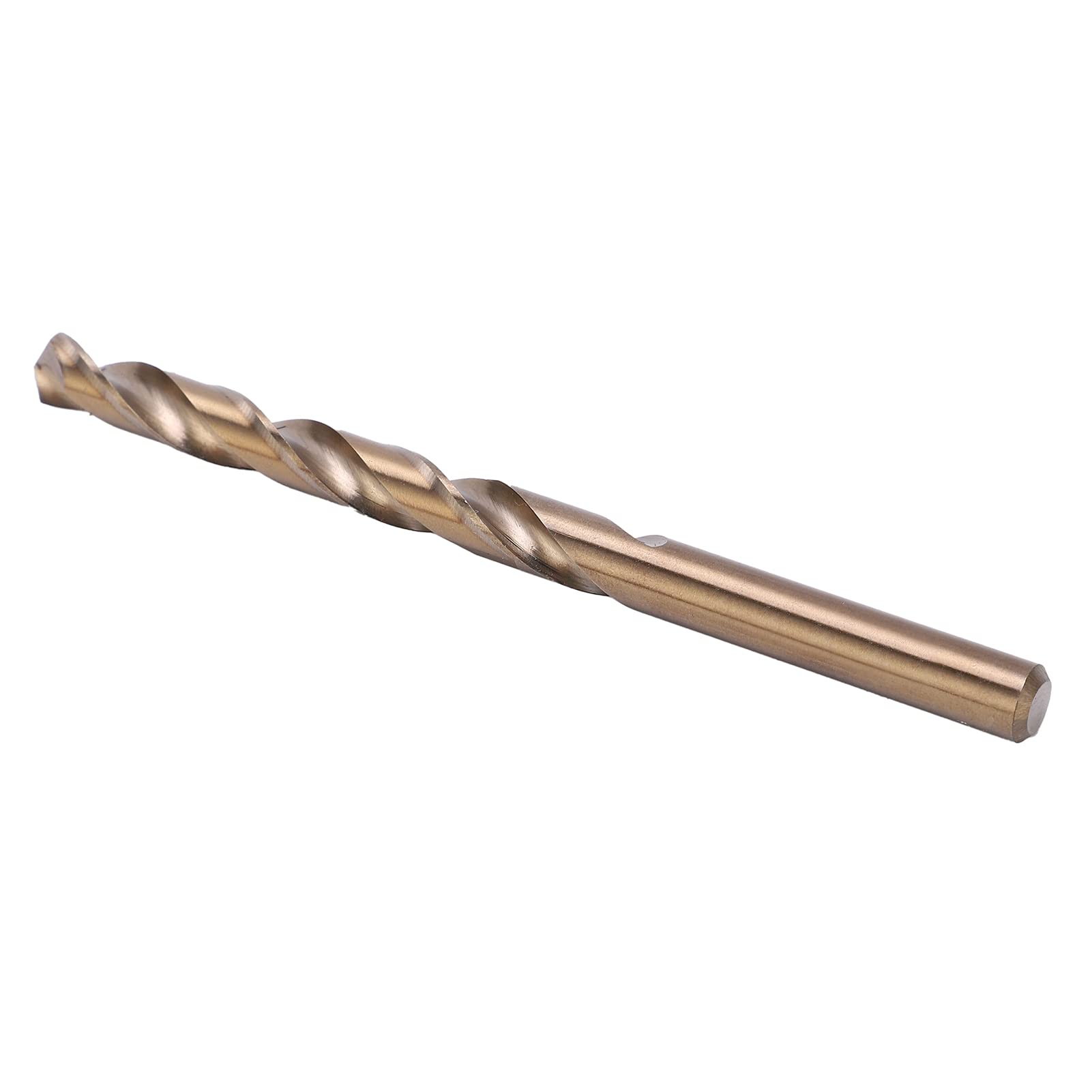 Set di punte da trapano elicoidali HSS da 10 pezzi Premium con codolo dritto rivestito Utensili di perforazione professionali in metallo legno plastica per officina per tra (8,0 mm)
