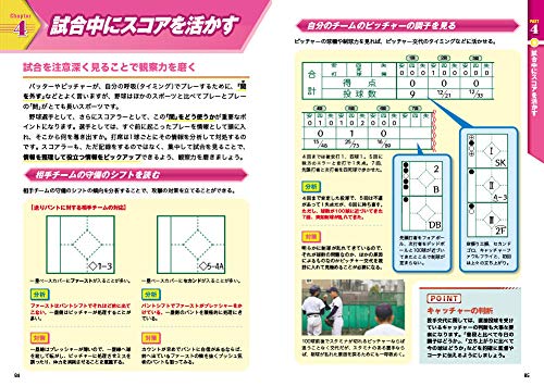 野球　スコアブックのつけ方・テクニック上達　5冊 野球 スコアブックのつけ方・テクニック上達 5冊